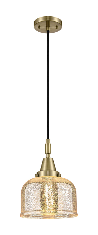 Caden Mini Pendant Antique Brass Glass Steel