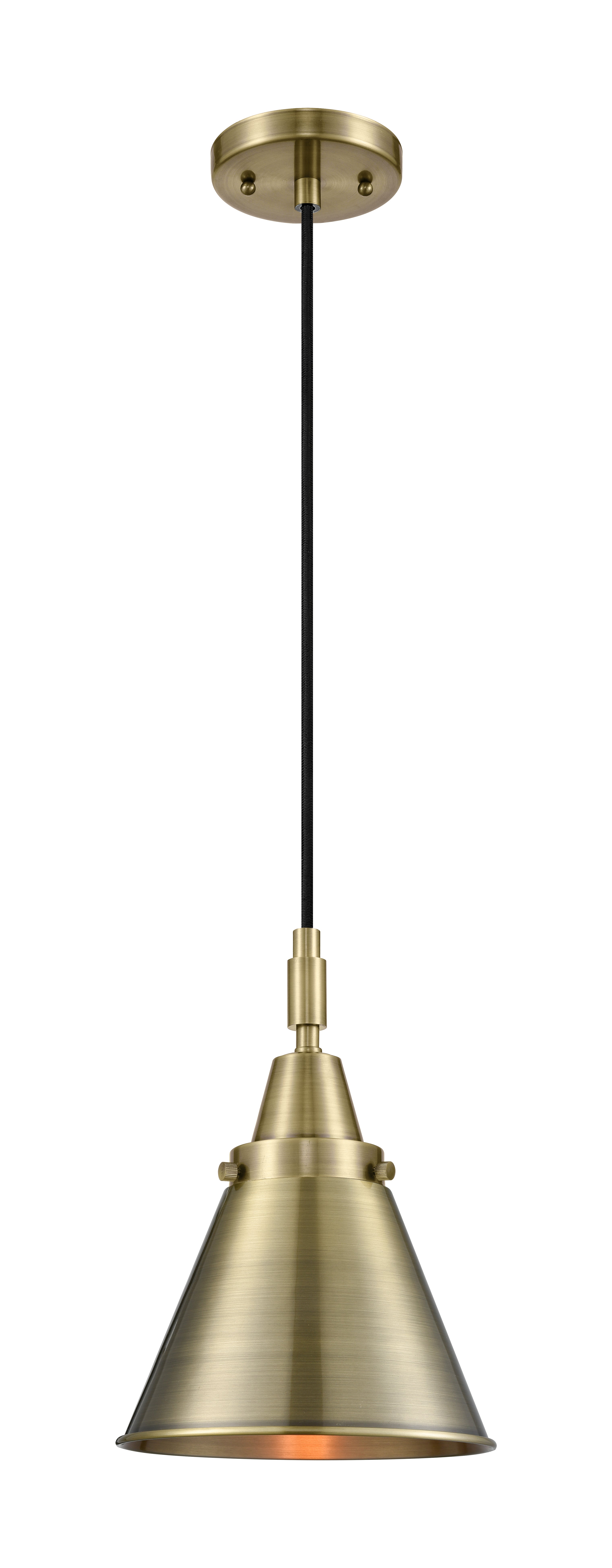 Caden Mini Pendant Antique Brass Steel