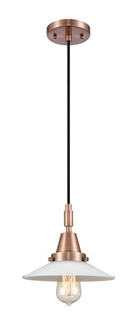 Caden Mini Pendant Antique Brass Glass