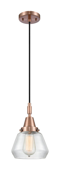 Caden Mini Pendant Antique Brass Glass