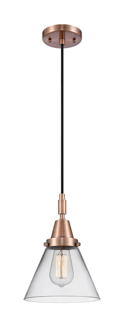 Caden Mini Pendant Antique Brass Finish