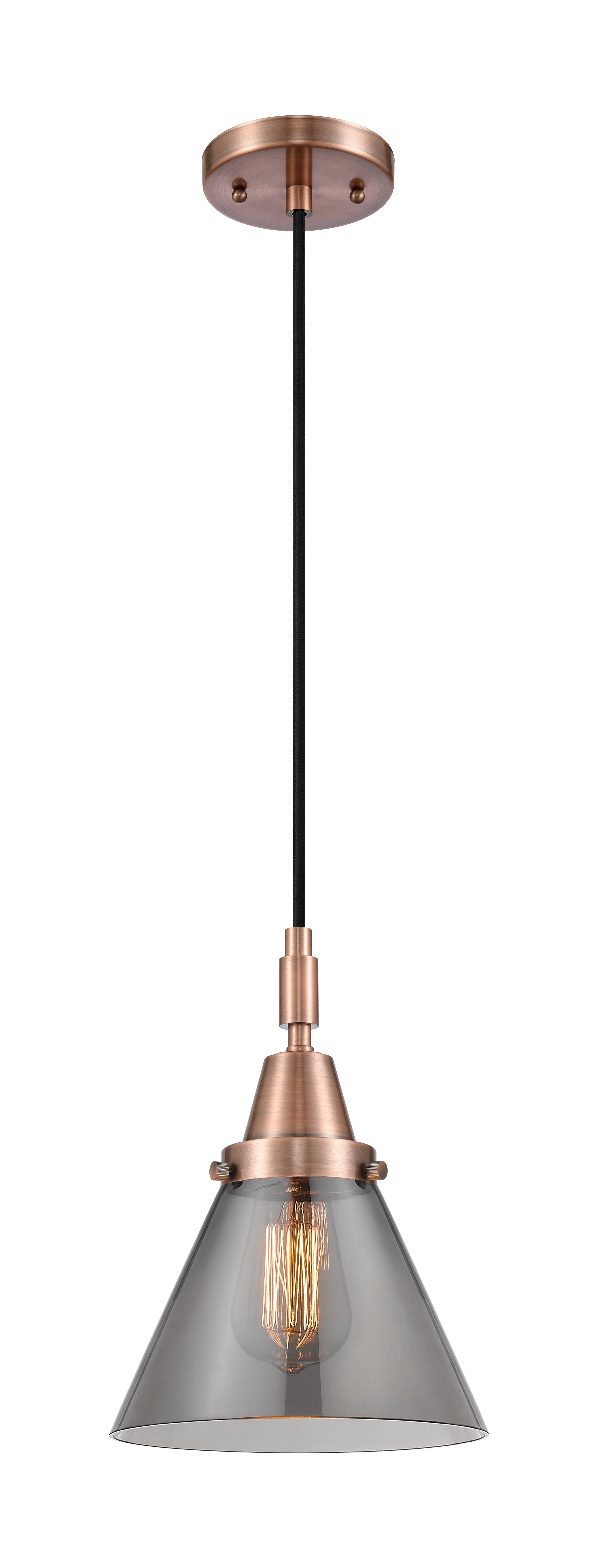 Caden Mini Pendant Antique Brass Finish