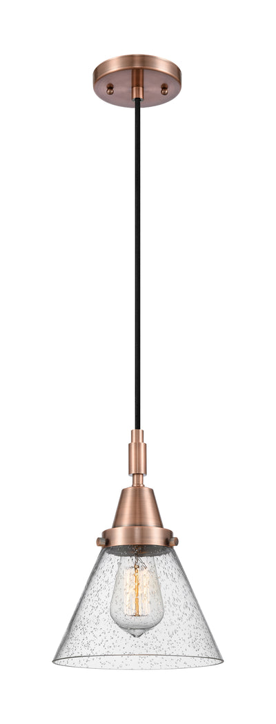 Caden Mini Pendant Antique Brass Finish