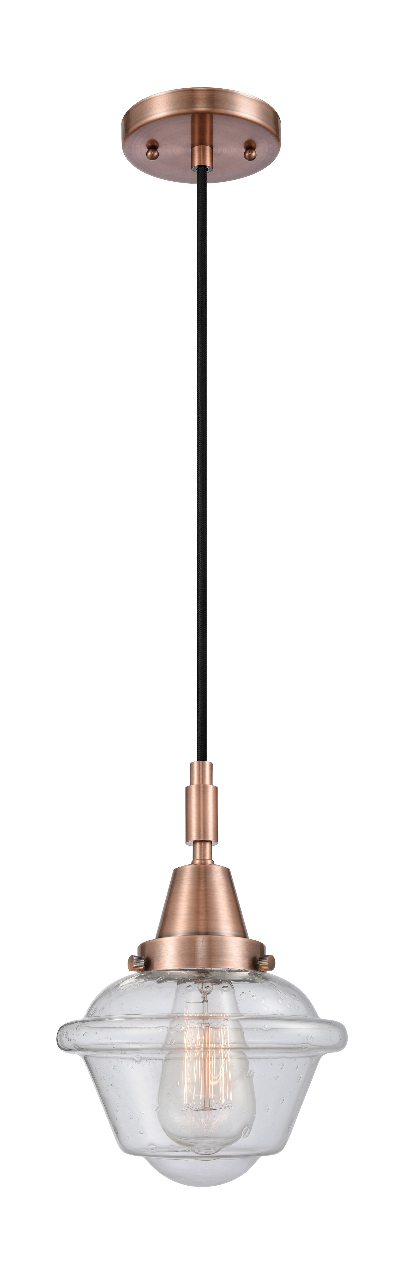 Caden Mini Pendant Antique Brass Finish