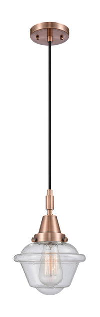 Caden Mini Pendant Antique Brass Finish