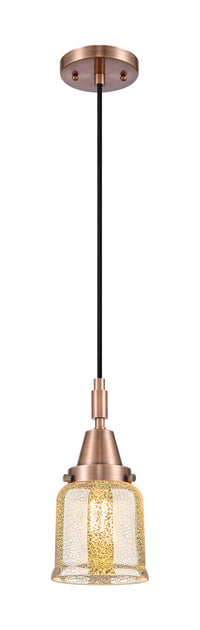 Caden Mini Pendant Antique Brass Glass