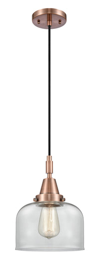 Caden Mini Pendant Antique Brass Glass Steel