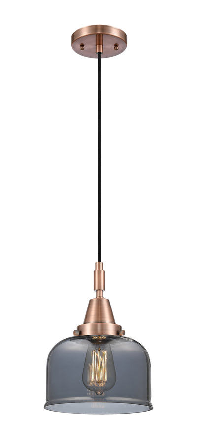 Caden Mini Pendant Antique Brass Glass Steel