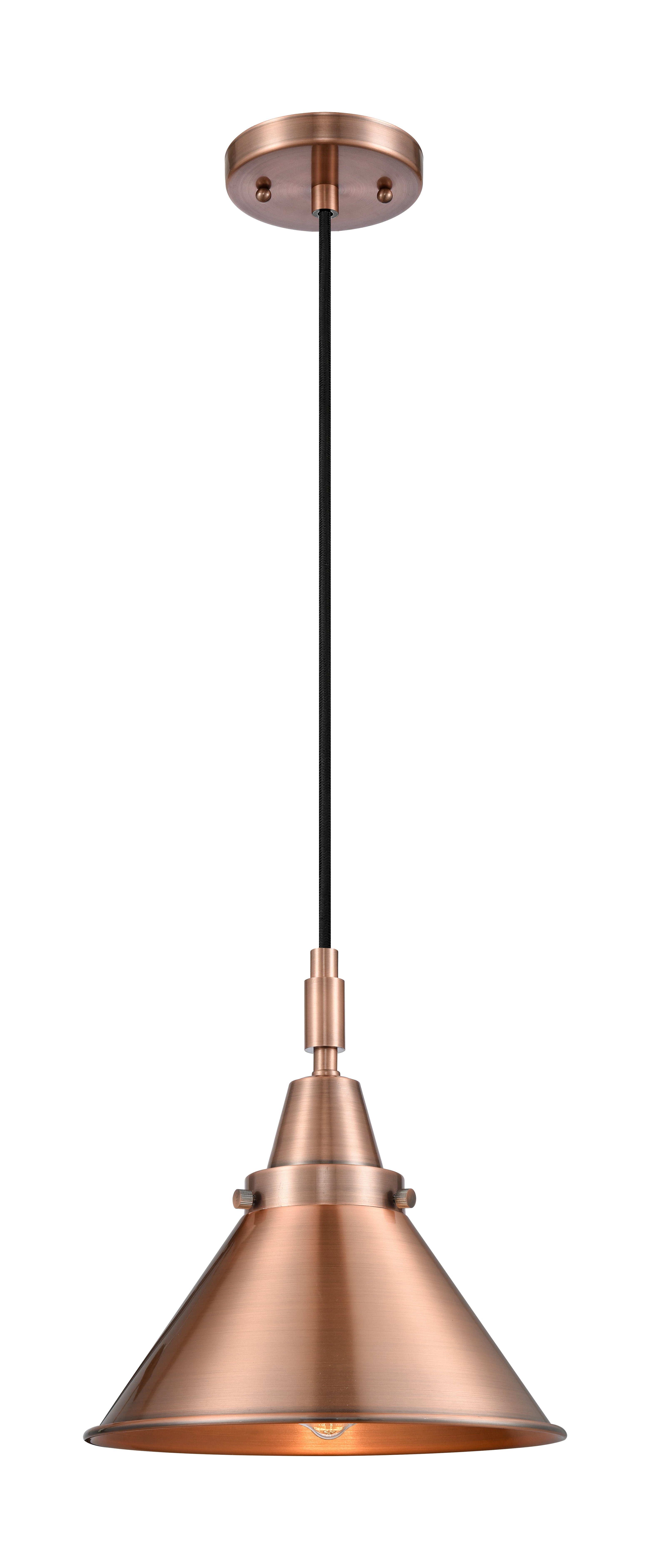 Caden Mini Pendant Antique Brass Steel