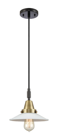 Caden Mini Pendant Antique Brass Glass