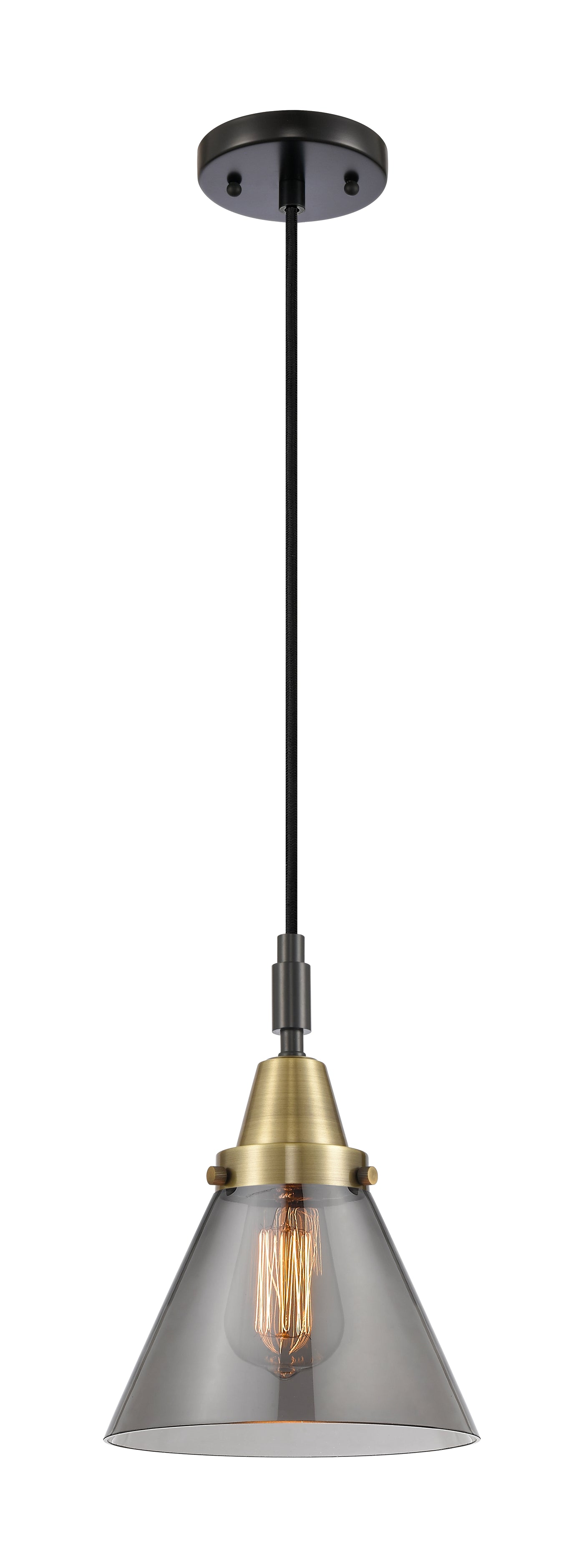 Caden Mini Pendant Antique Brass Finish