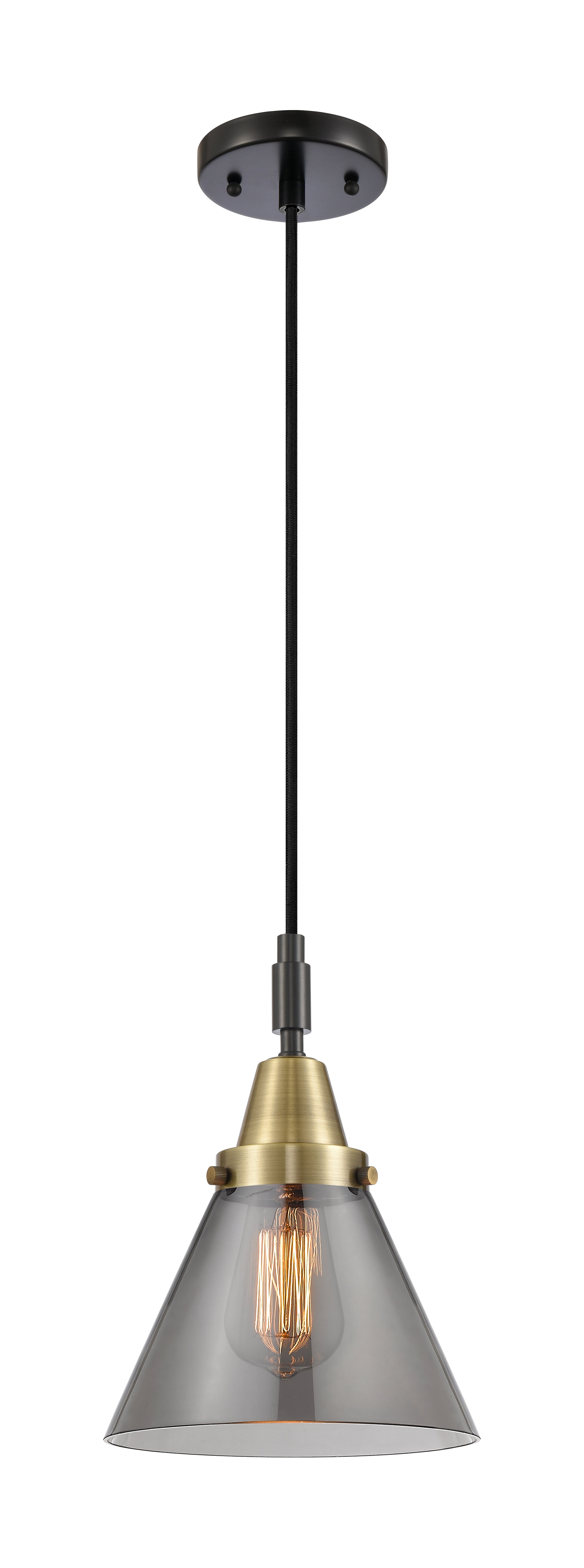 Caden Mini Pendant Antique Brass Finish