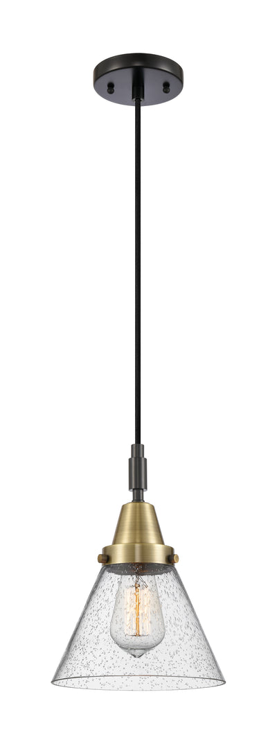 Caden Mini Pendant Antique Brass Finish