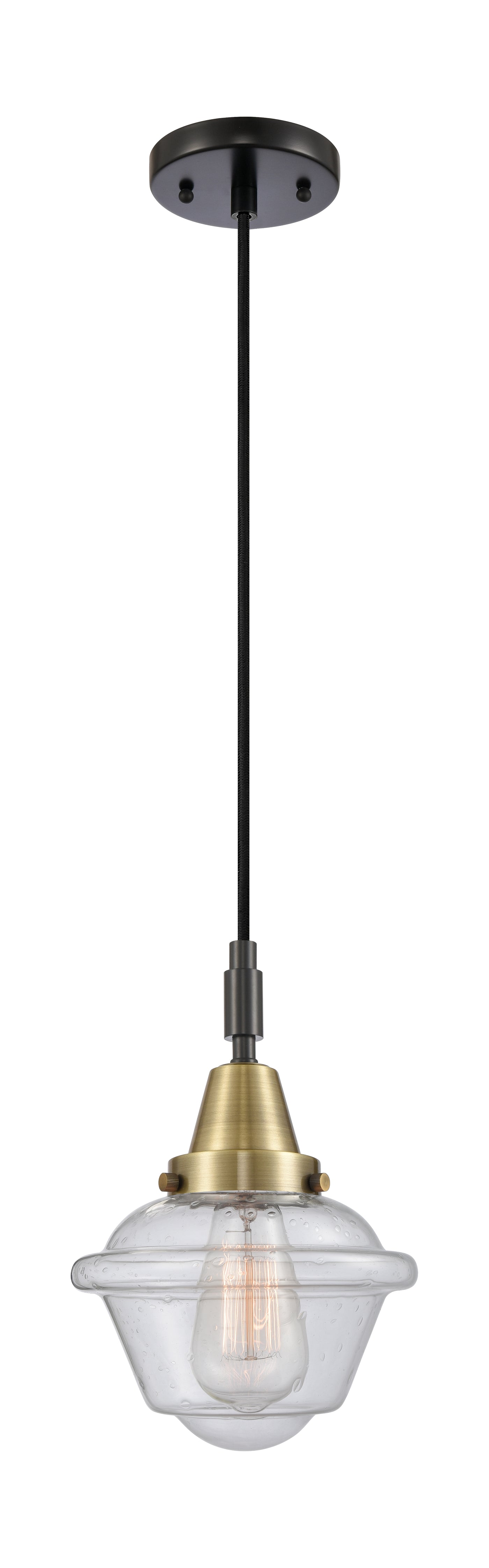 Caden Mini Pendant Antique Brass Finish