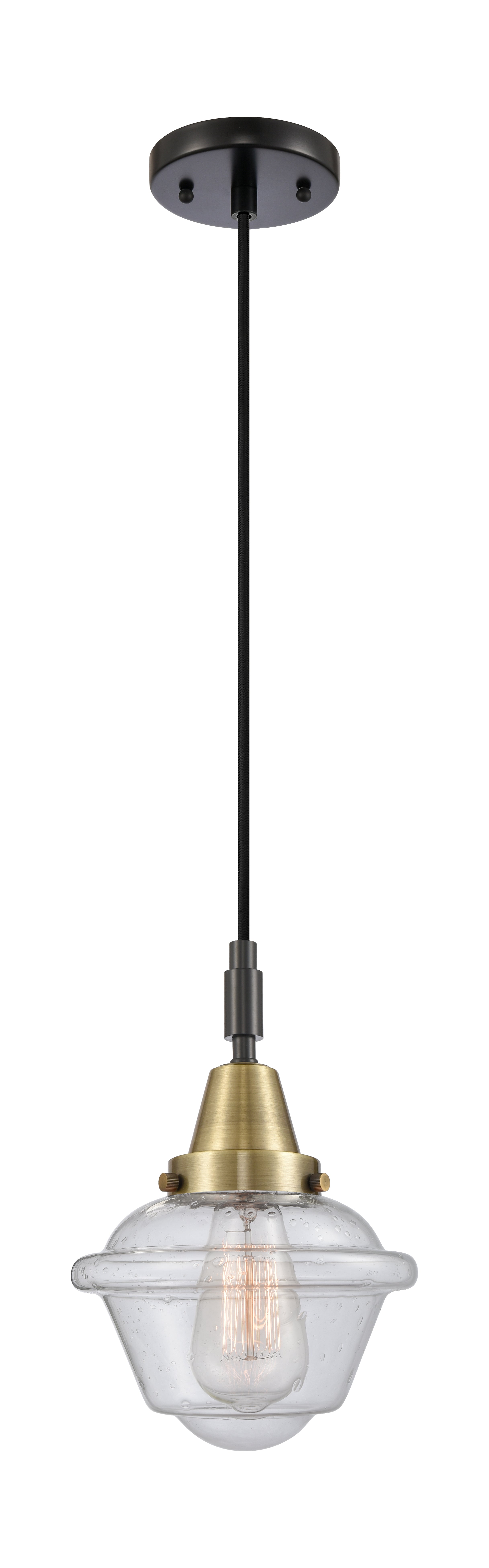 Caden Mini Pendant Antique Brass Finish
