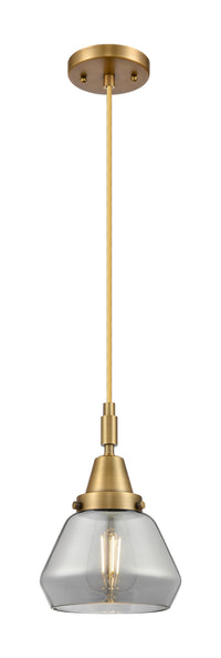 Caden Mini Pendant Antique Brass Glass