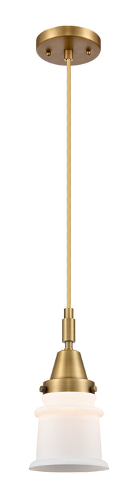 Caden Mini Pendant Glass Steel Antique Brass