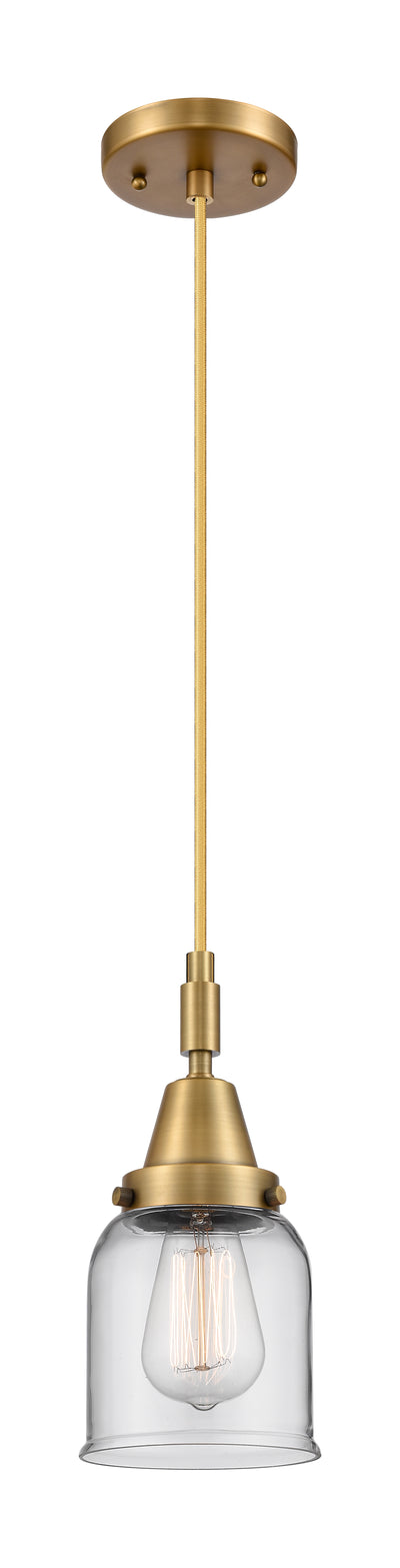 Caden Mini Pendant Antique Brass Glass