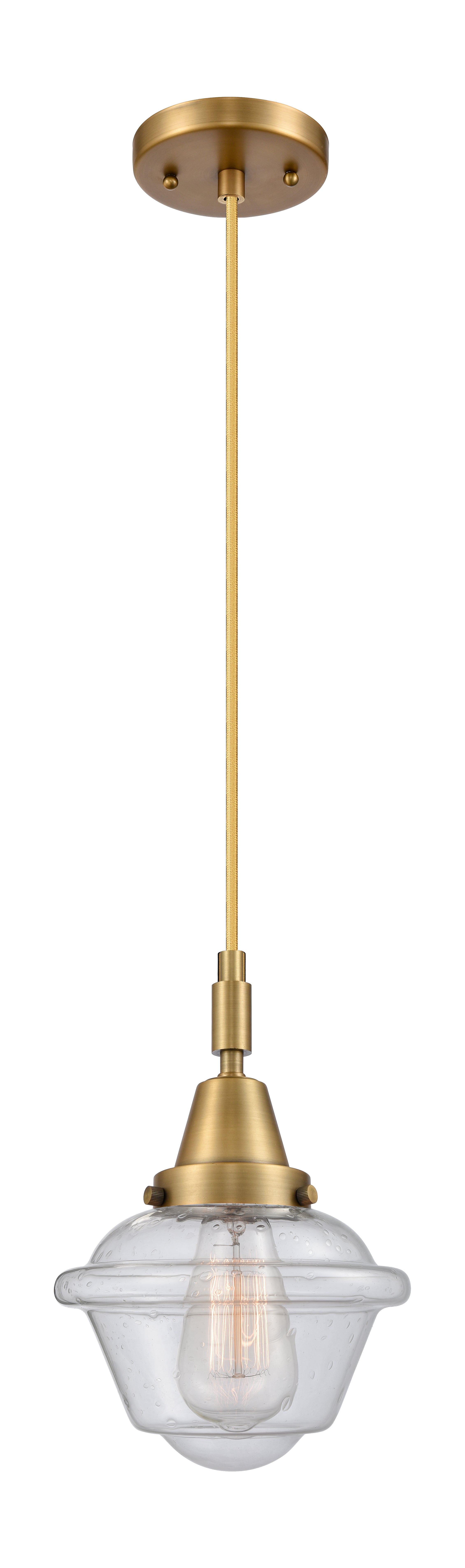 Caden Mini Pendant Antique Brass Finish