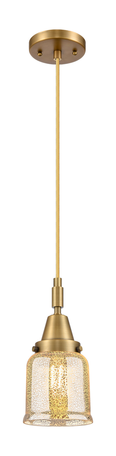 Caden Mini Pendant Antique Brass Glass