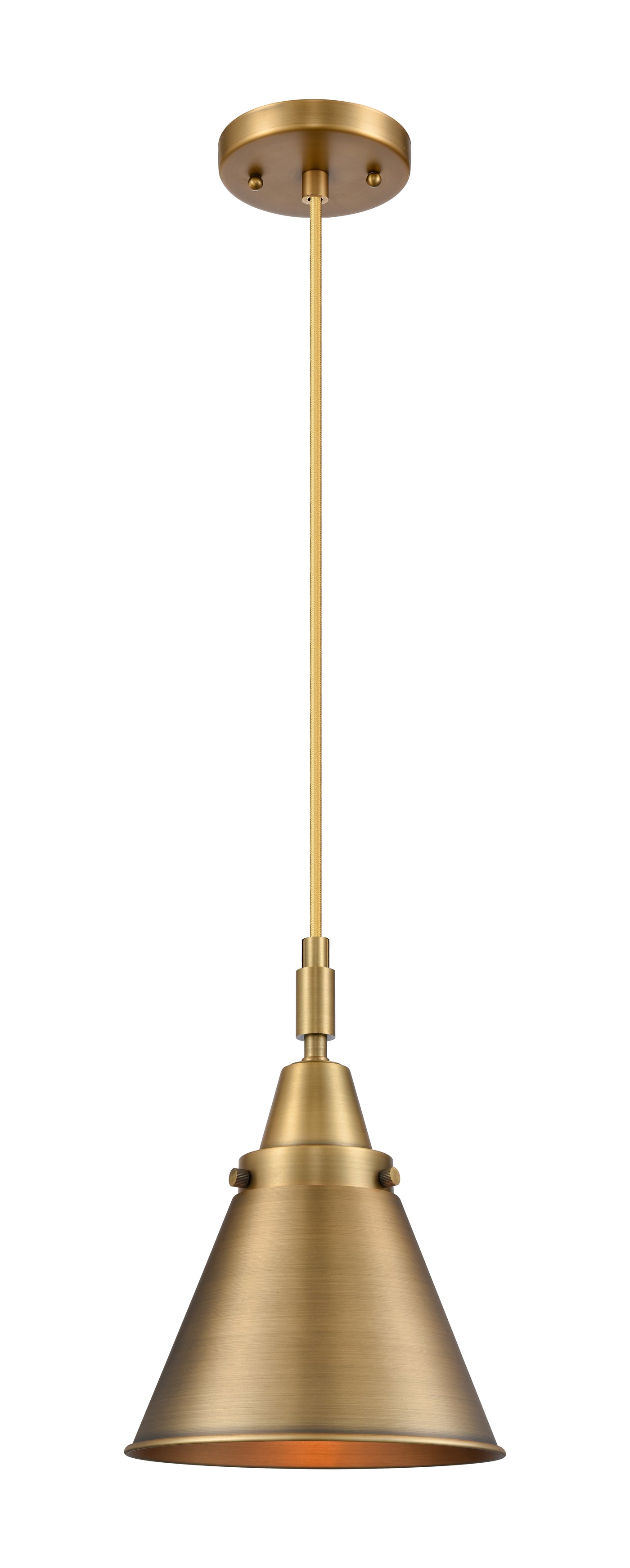 Caden Mini Pendant Antique Brass Steel