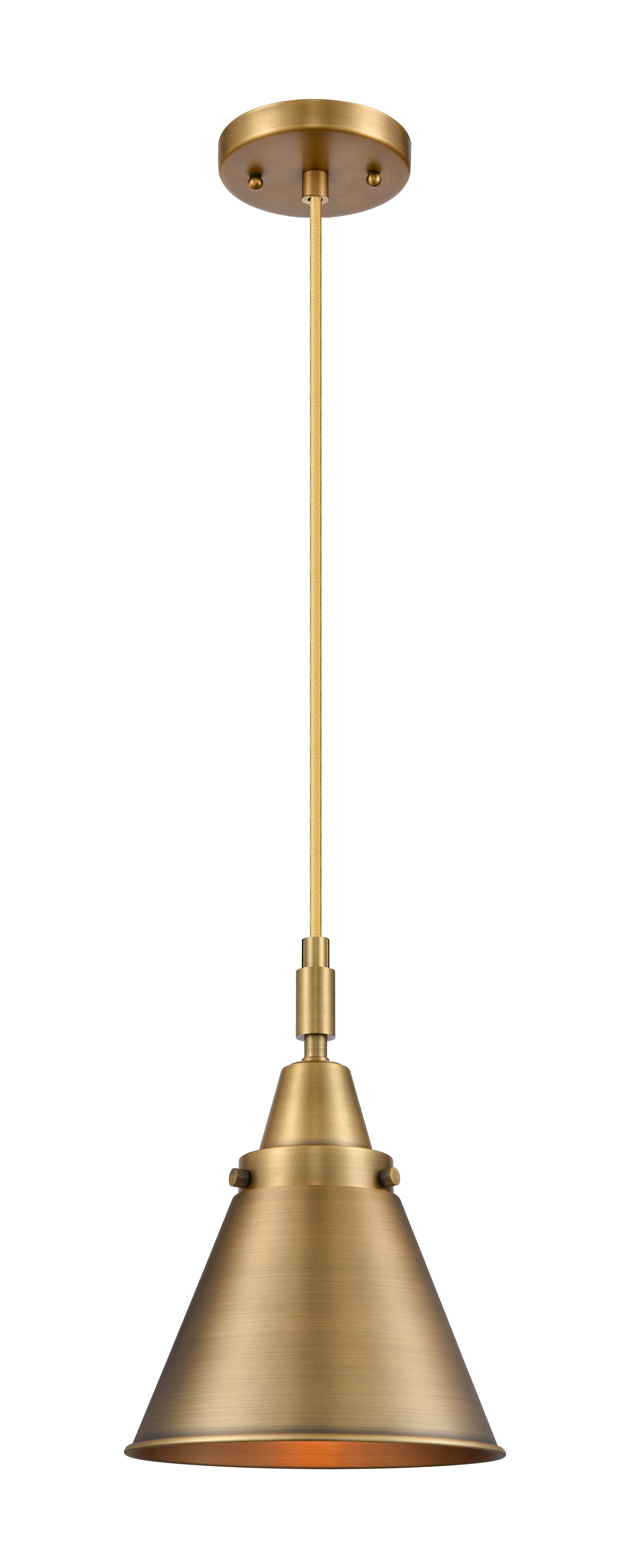Caden Mini Pendant Antique Brass Steel