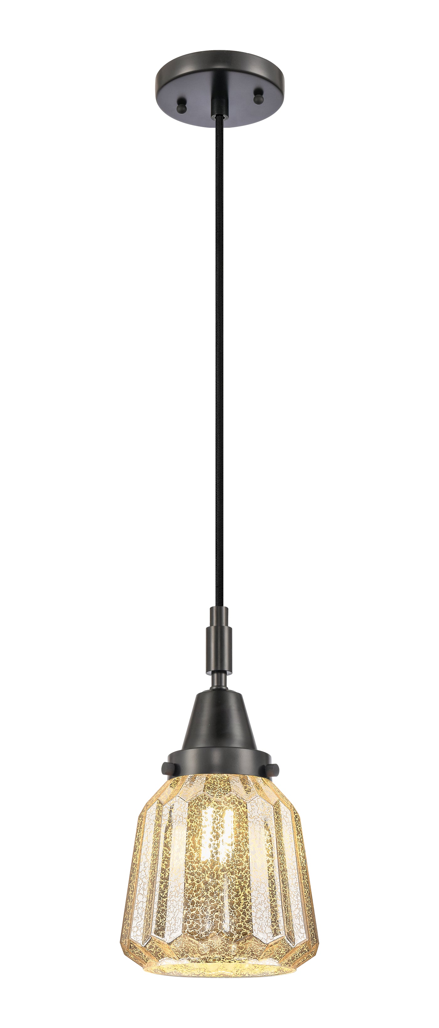 Caden Mini Pendant Antique Brass Glass