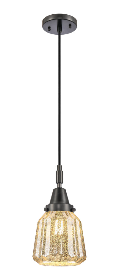 Caden Mini Pendant Antique Brass Glass