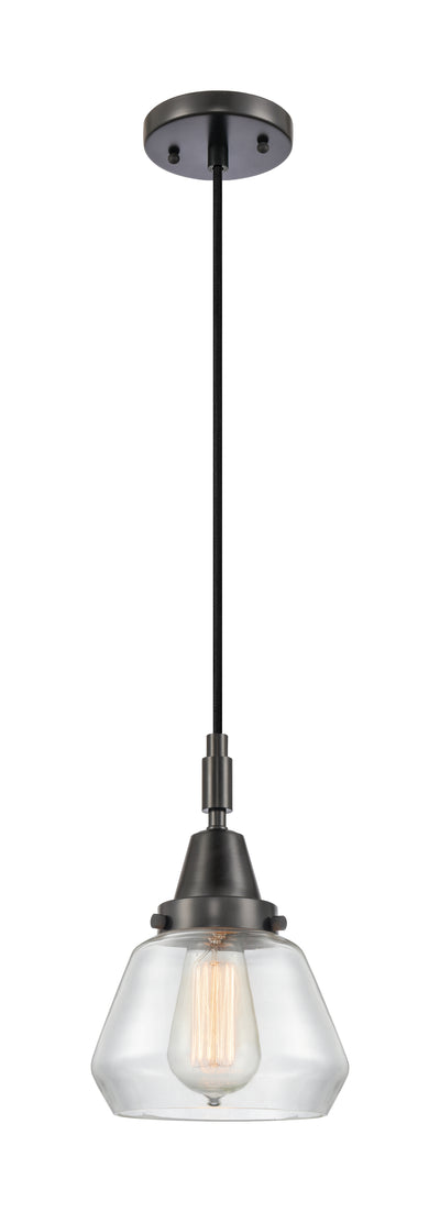 Caden Mini Pendant Antique Brass Glass
