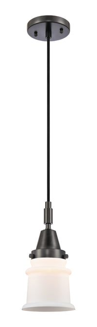 Caden Mini Pendant Glass Steel Antique Brass