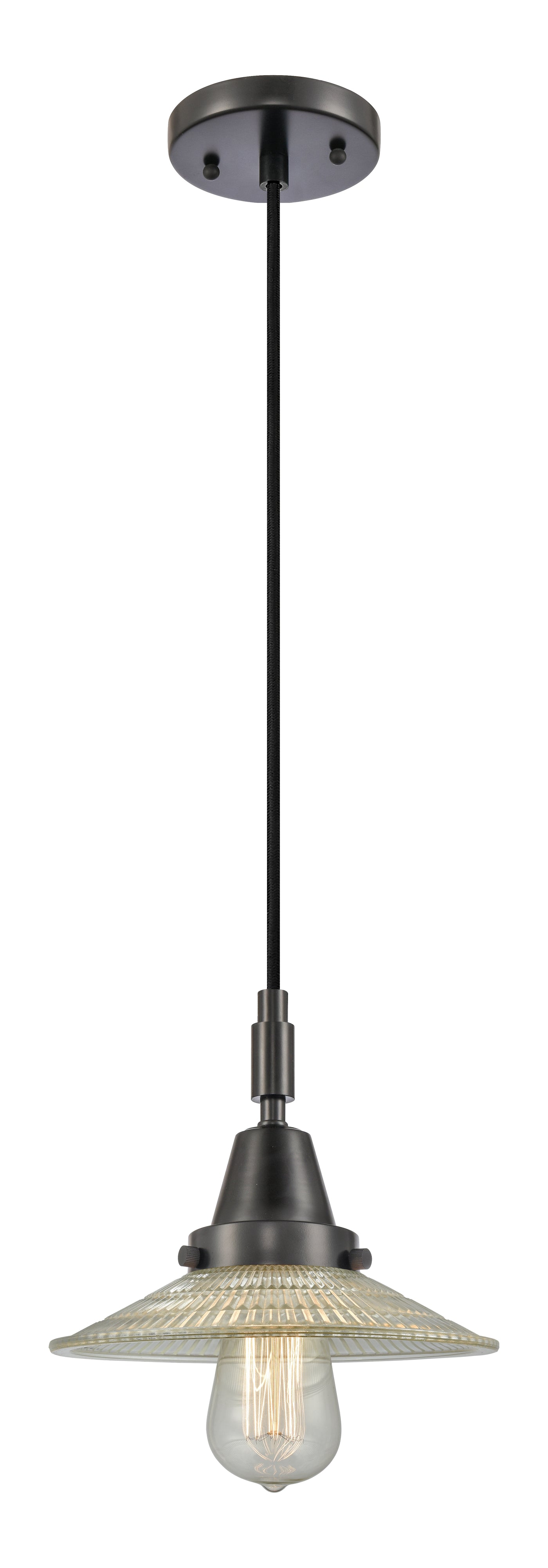 Caden Mini Pendant Antique Brass Glass