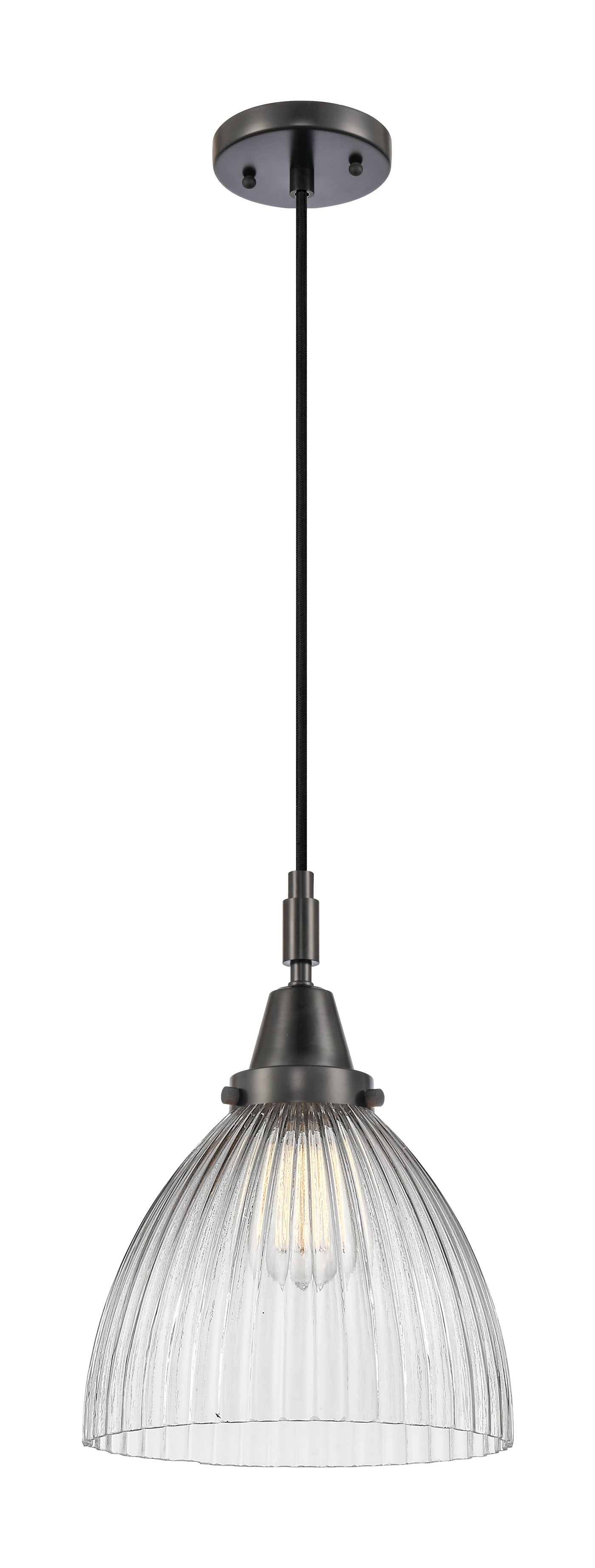 Caden Mini Pendant Antique Brass Glass