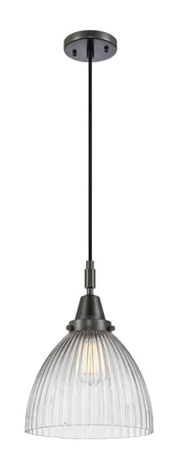 Caden Mini Pendant Antique Brass Glass