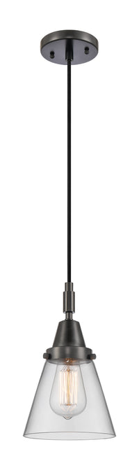 Caden Mini Pendant Antique Brass Glass Steel
