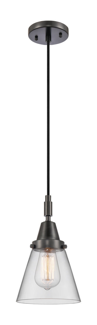Caden Mini Pendant Antique Brass Glass Steel