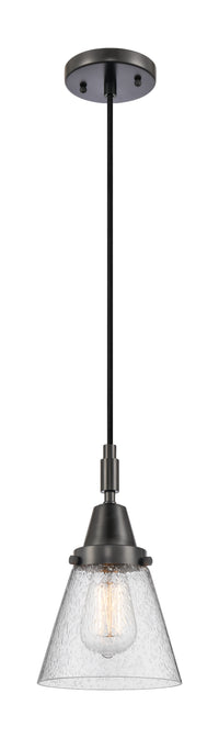 Caden Mini Pendant Antique Brass Glass Steel