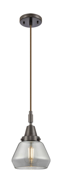 Caden Mini Pendant Antique Brass Glass