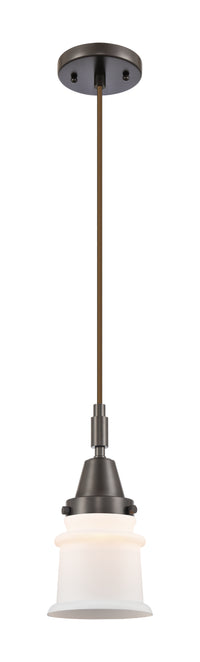 Caden Mini Pendant Glass Steel Antique Brass