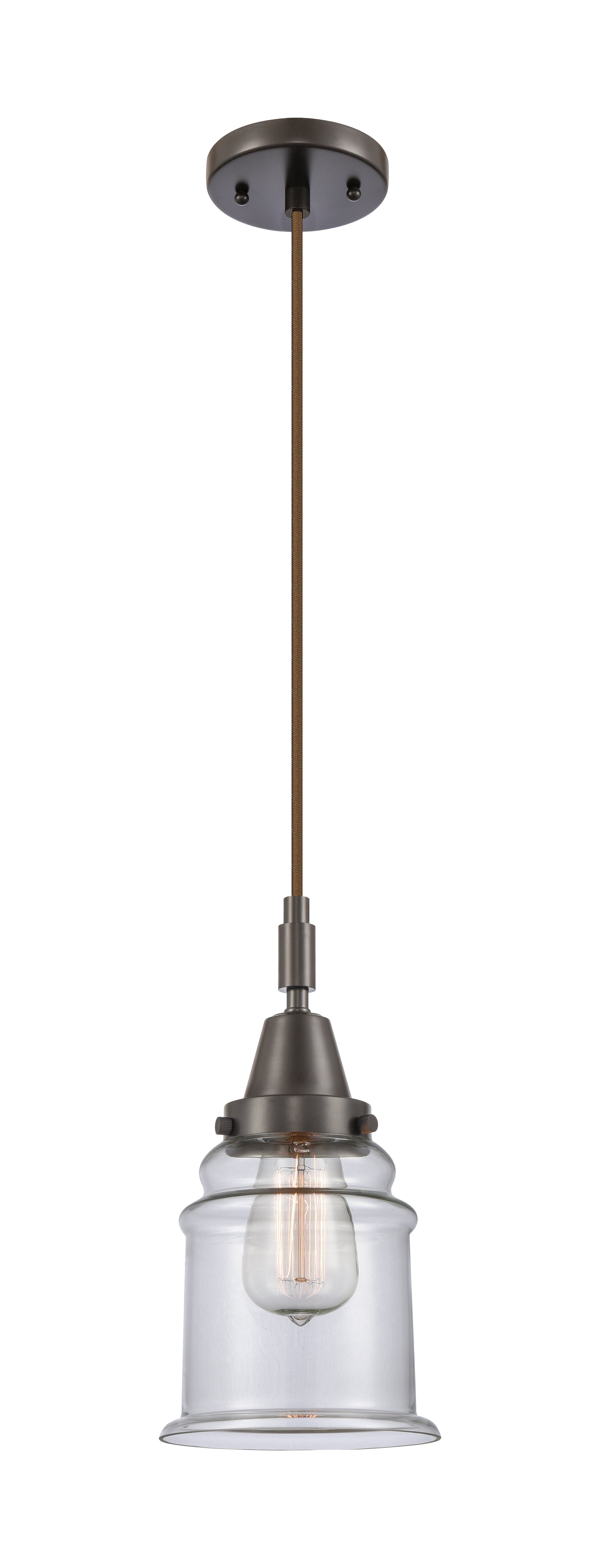 Caden Mini Pendant Antique Brass Steel