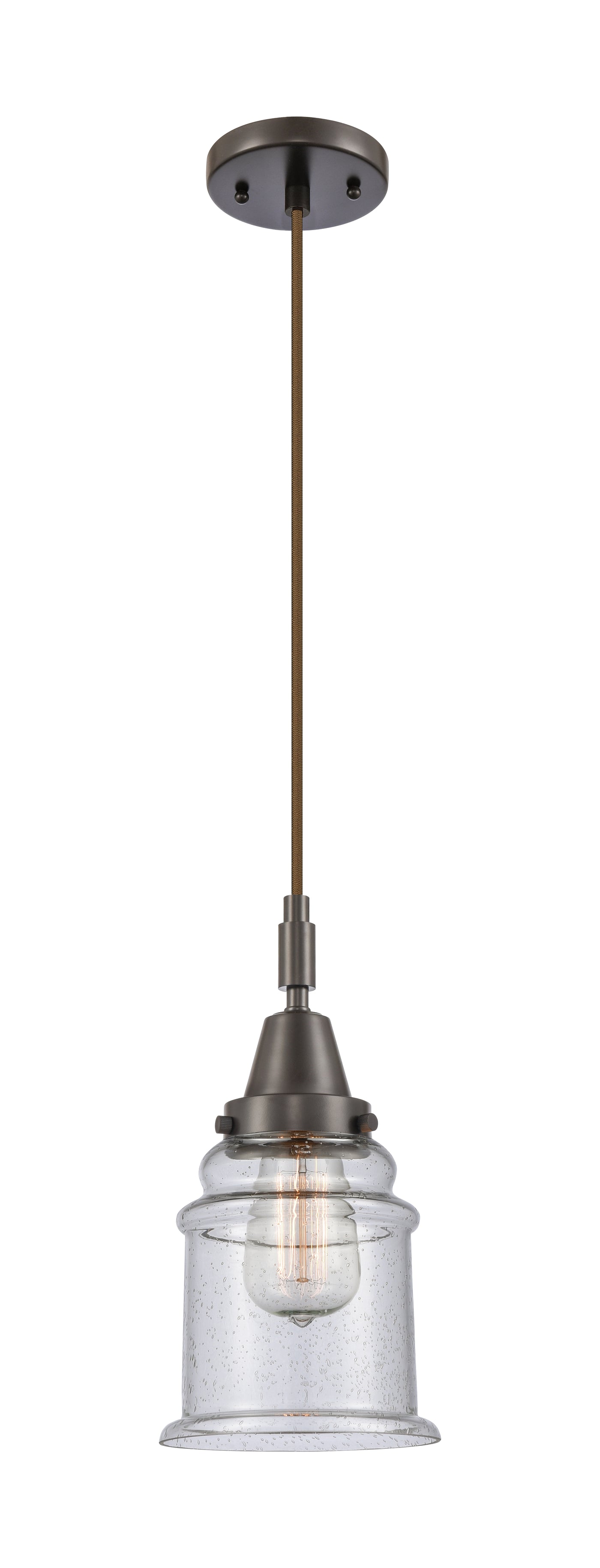 Caden Mini Pendant Antique Brass Steel
