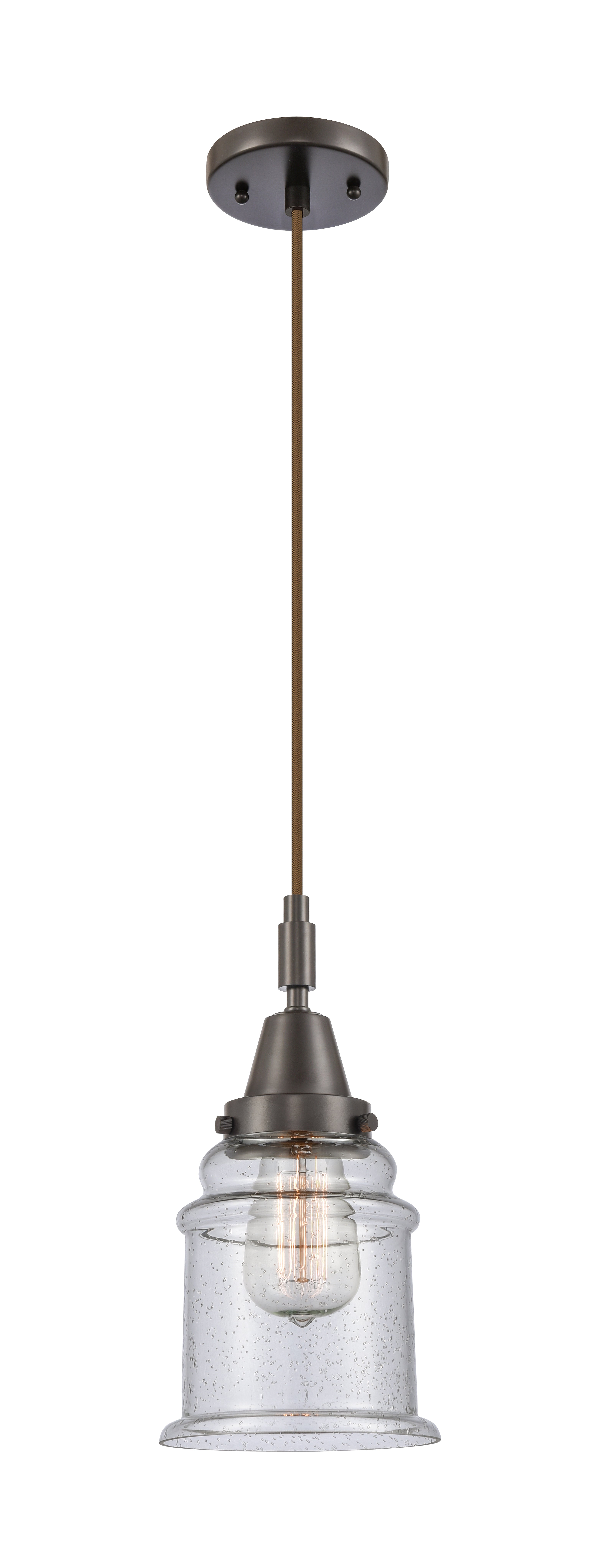 Caden Mini Pendant Antique Brass Steel