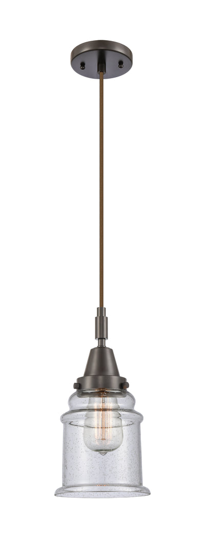 Caden Mini Pendant Antique Brass Steel