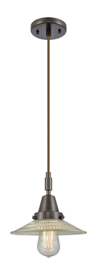 Caden Mini Pendant Antique Brass Glass