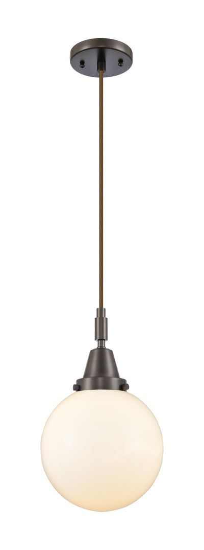 Caden Mini Pendant Antique Brass Glass