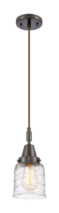 Caden Mini Pendant Antique Brass Glass