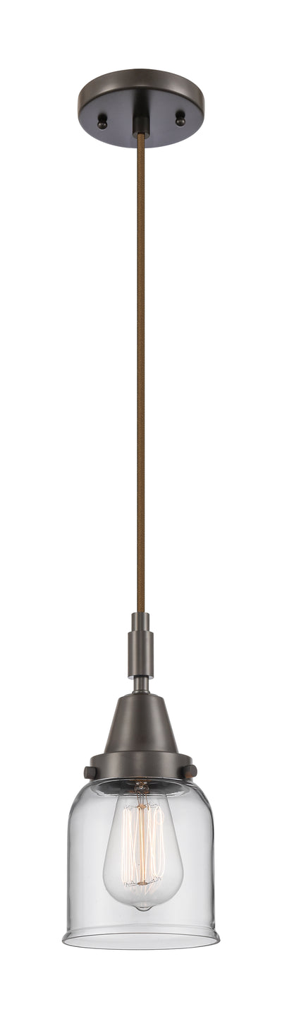 Caden Mini Pendant Antique Brass Glass