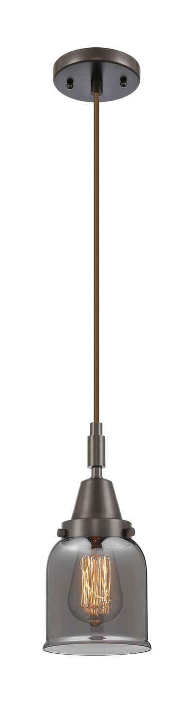 Caden Mini Pendant Antique Brass Glass