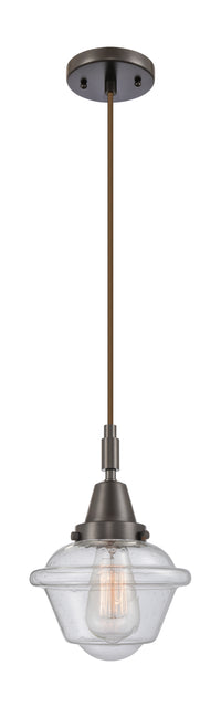 Caden Mini Pendant Antique Brass Finish