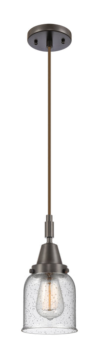 Caden Mini Pendant Antique Brass Glass