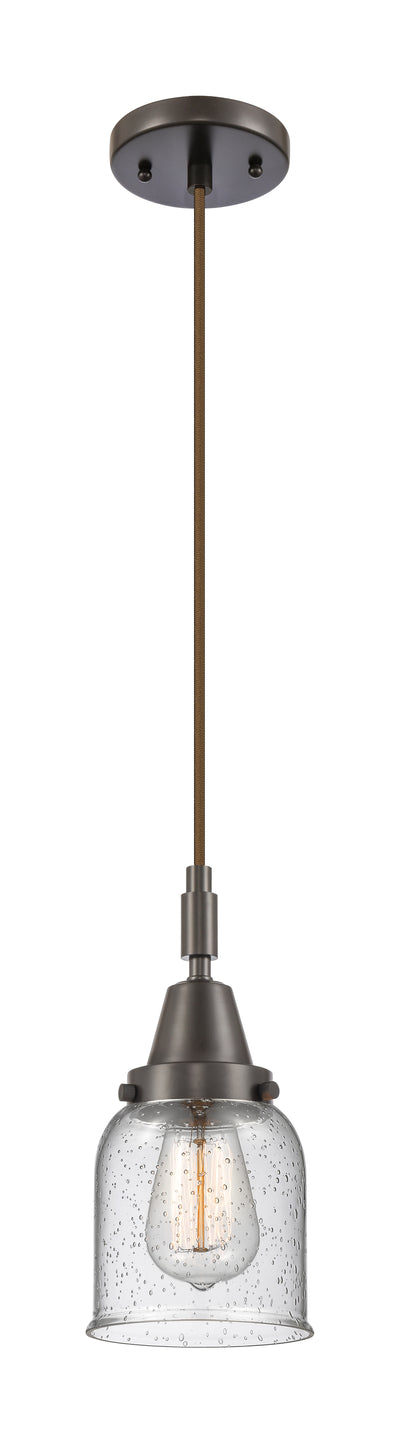 Caden Mini Pendant Antique Brass Glass